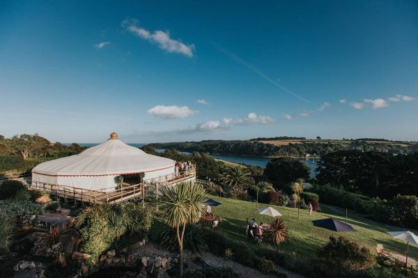 Wedding Marquee from LPM Bohemia in a garden