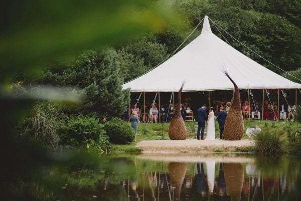 Amazing wedding marquee from Absolute Canvas