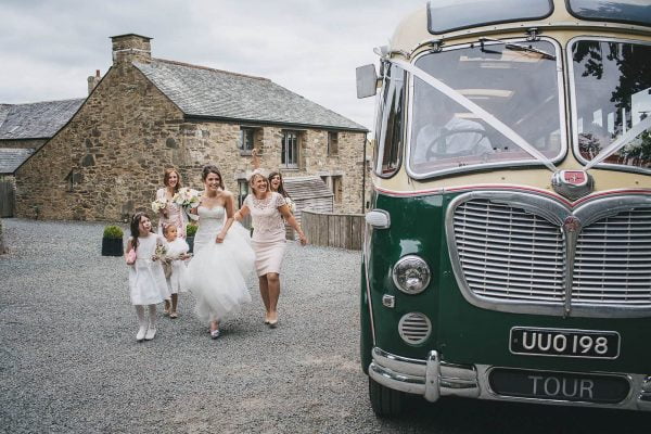 Fun wedding transport from yesteryear by King Harry Coaches on eeek! weddings