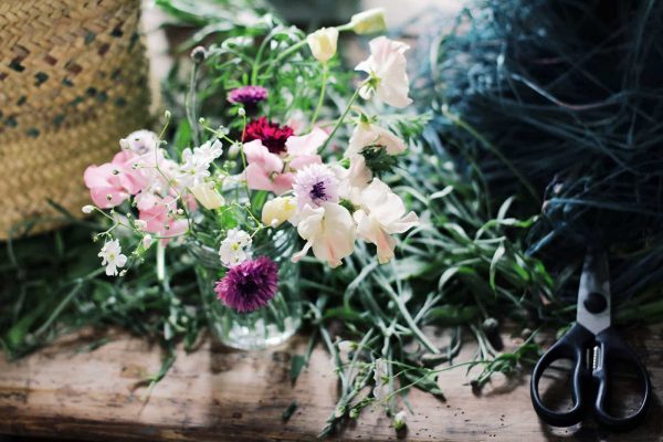 Zennor Wild Wedding Flowers in Cornwall