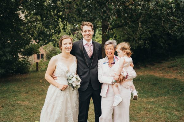 Perfect Day Ceremonies Wedding Celebrant with couple and child